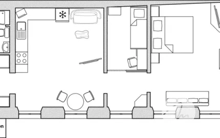 MARLICK PROPERTY- 3IZBOVÝ BYT - 65m2- OBCHODNÁ -STARÉ MESTO