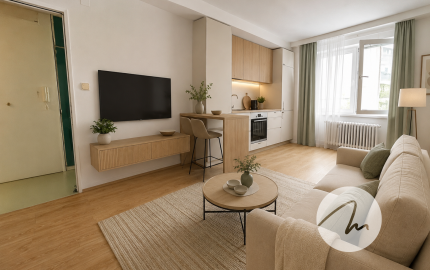 Potenciál 2-izbového bývania | Nobelova, Nové Mesto | 39,21 m² s pivnicou